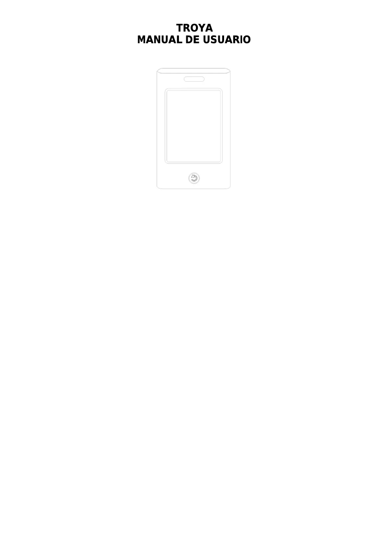 Page 1 de la notice Manuel utilisateur Sunstech Troya 2011