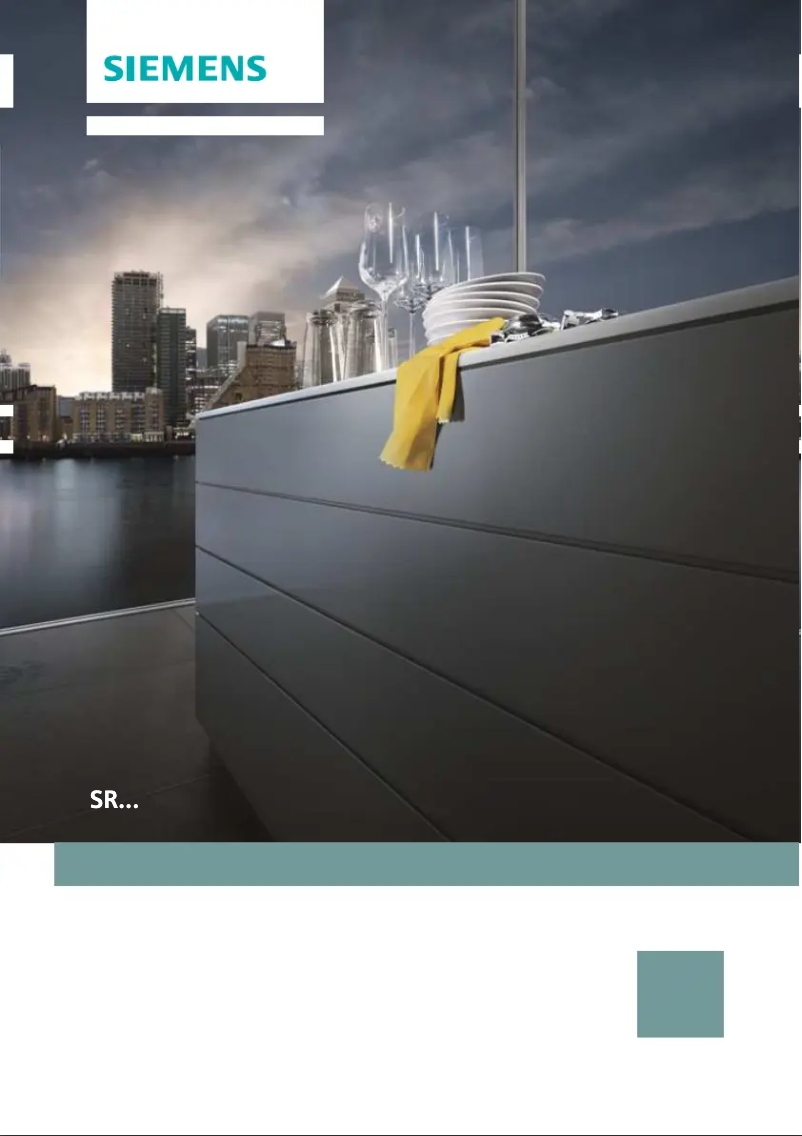 Page 1 de la notice Manuel utilisateur Siemens SR25E800EU