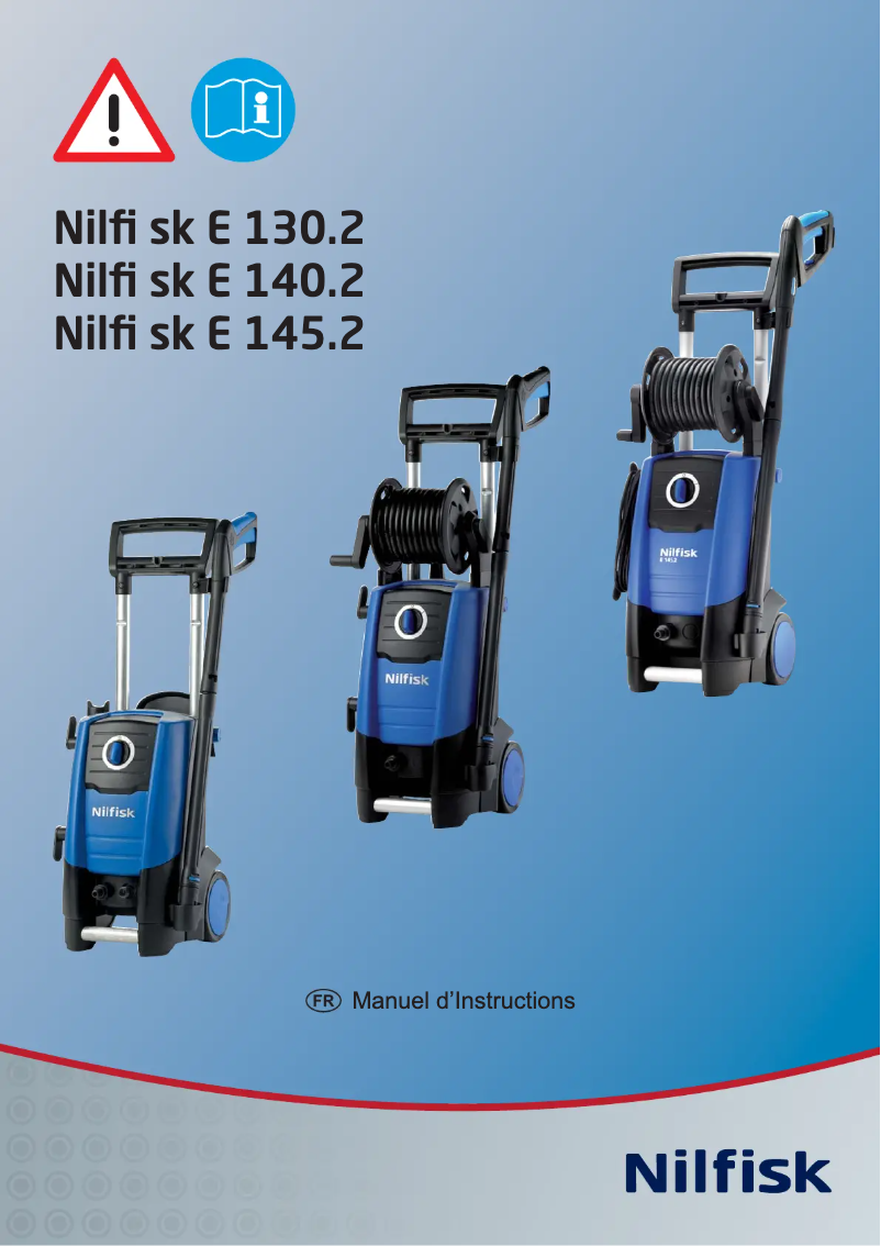 Page 1 de la notice Manuel utilisateur Nilfisk E 140.2-9 PAD X-TRA