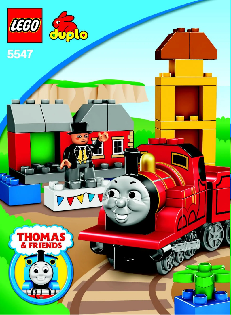 Page 1 de la notice Manuel utilisateur Lego Duplo 5547