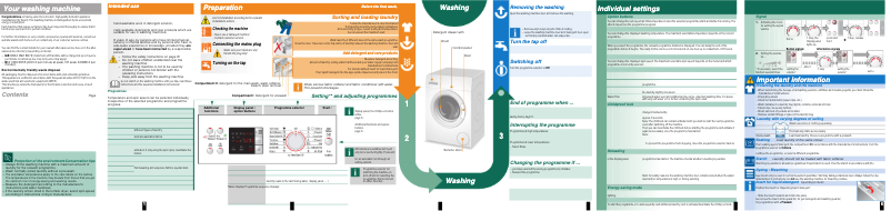 Page 1 of the manual User Manual Bosch WAQ24441BY