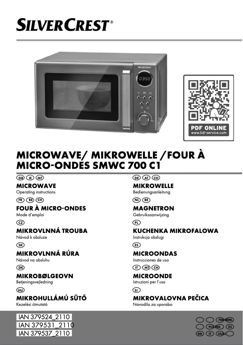 Página 1 del manual Manual de usuario SilverCrest SMW 700 D3