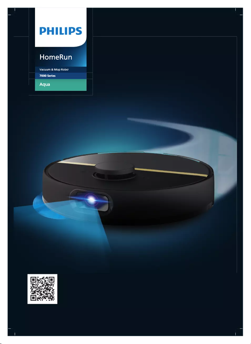 Page 1 of the manual User Manual Philips HomeRun 7000 Series Aqua XU7000