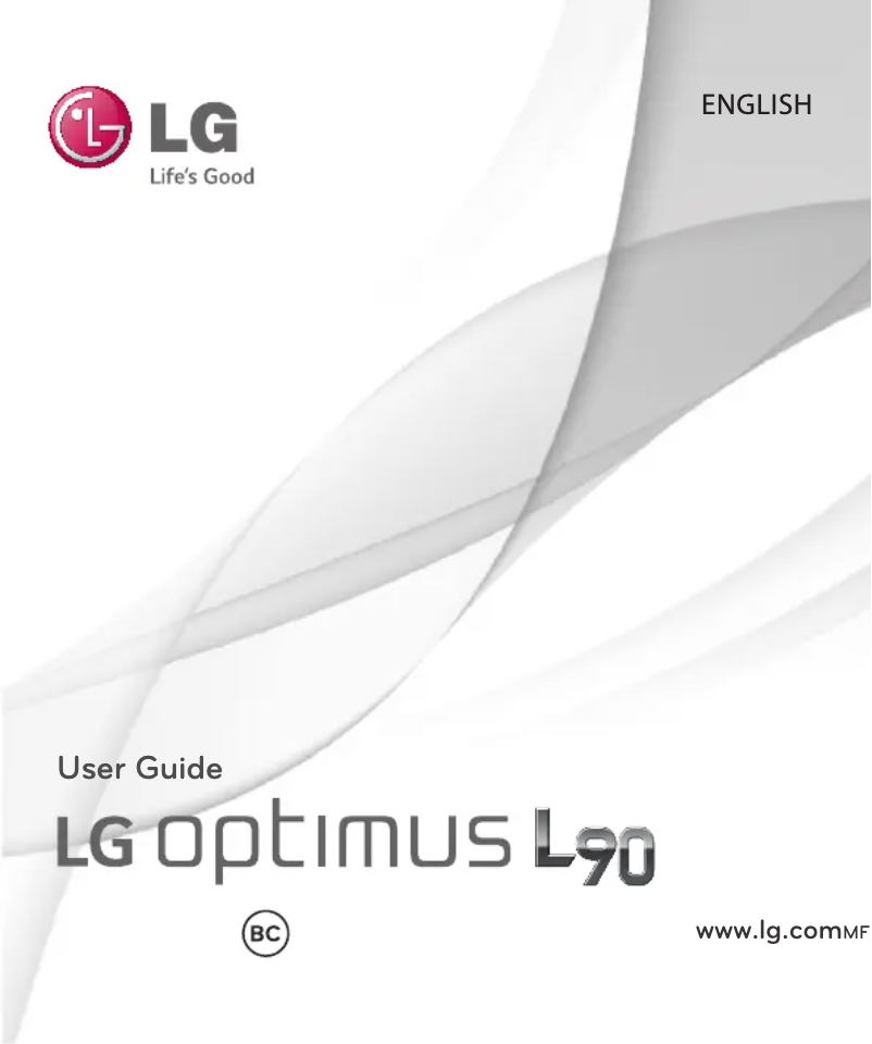 Page 1 of the manual User Manual LG Optimus L90