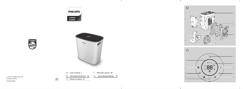 Página 1 del manual Manual de usuario Philips HU5931