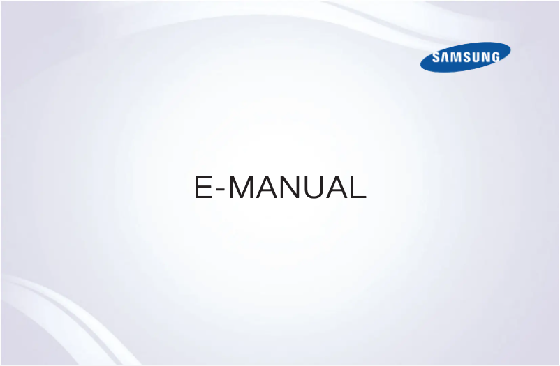 Page 1 de la notice Manuel utilisateur Samsung UA24J4100AW