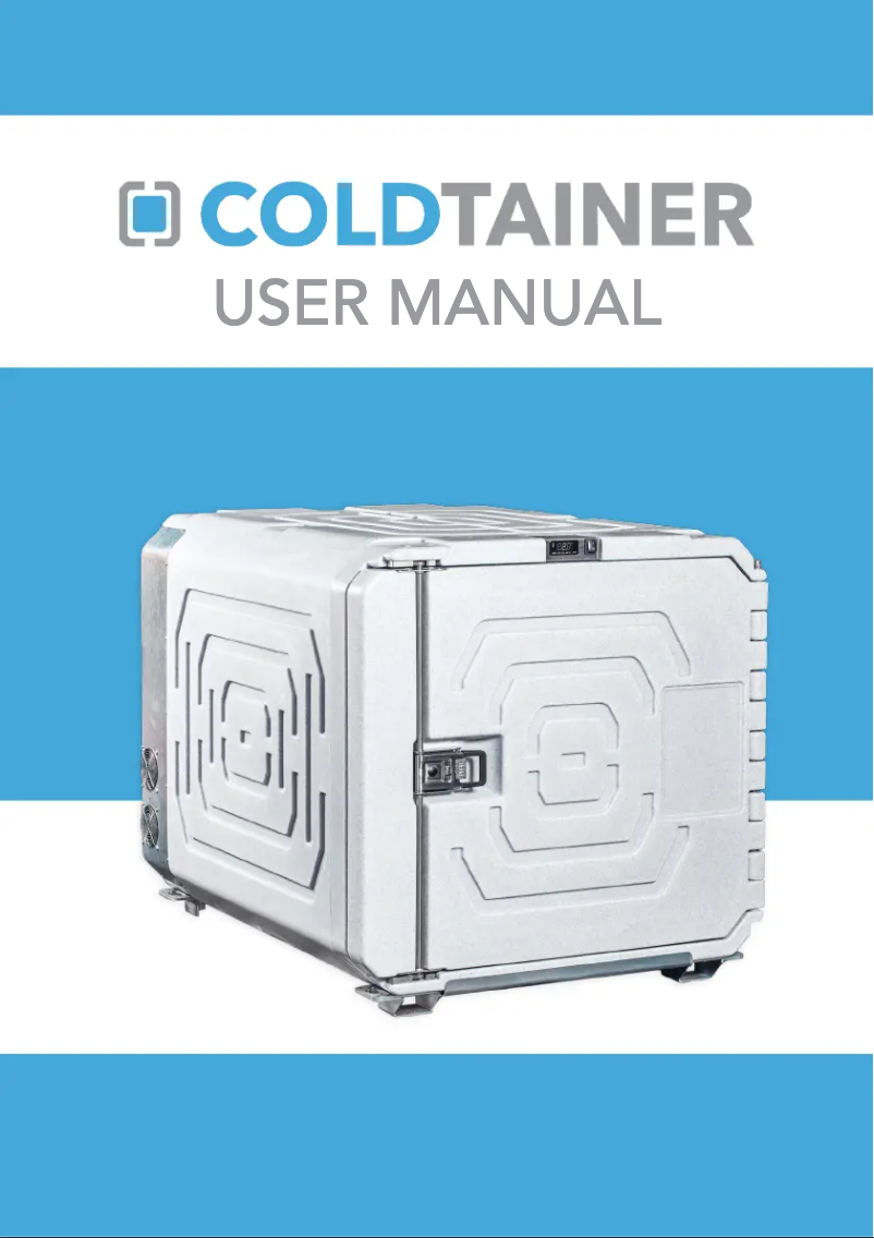 Página 1 del manual Manual de usuario Coldtainer F0330/FDN