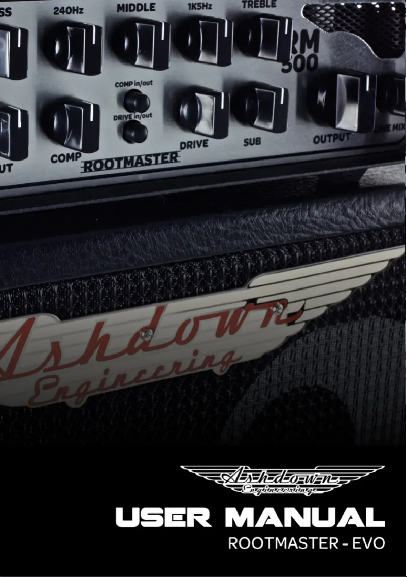 Página 1 del manual Manual de usuario Ashdown Engineering RM-C210T-500 EVO II