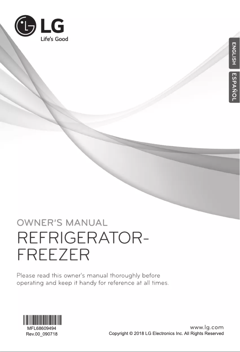 Page 1 de la notice Manuel utilisateur LG LT44AGD