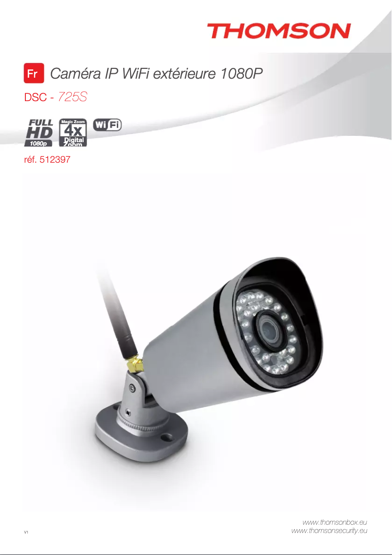Page 1 de la notice Manuel utilisateur Thomson 512397