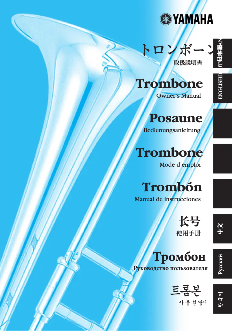 Page 1 de la notice Manuel utilisateur Yamaha YSL-640