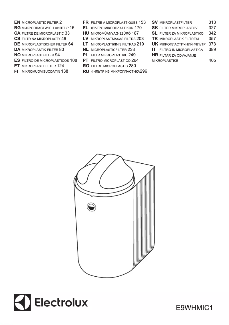 Página 1 del manual Manual de usuario Electrolux EW8FN248B
