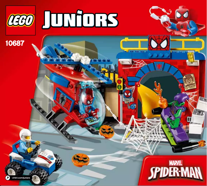 Page 1 de la notice Manuel utilisateur Lego Juniors 10687