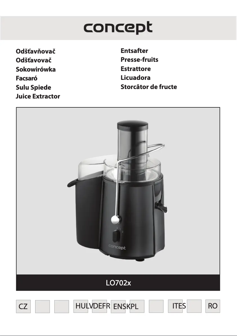 Page 1 de la notice Manuel utilisateur Concept LO7026