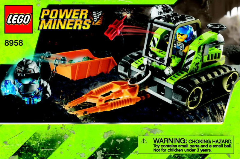 Image de la première page du manuel de l'appareil Power Miners 8958