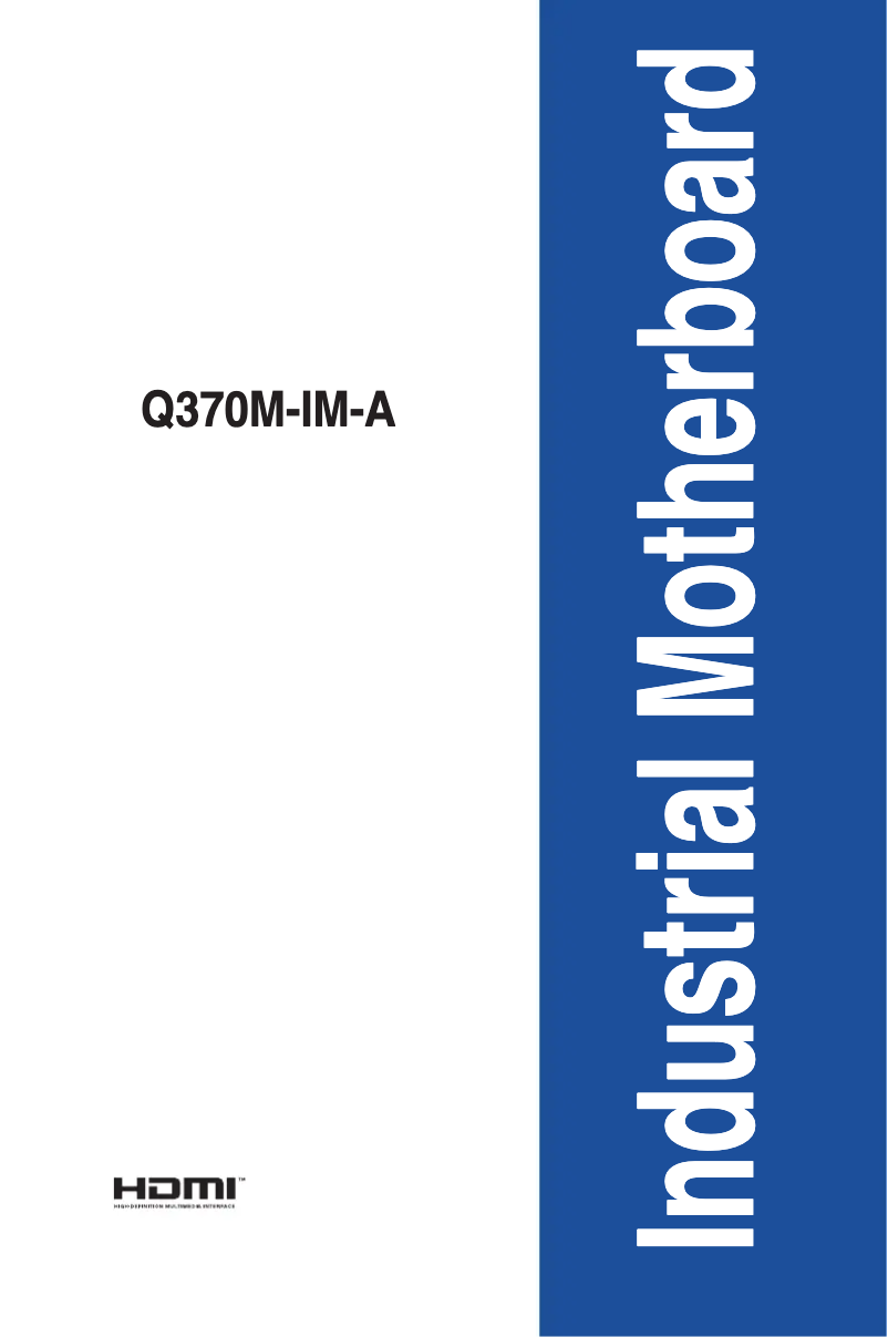 Page 1 de la notice Manuel utilisateur Asus Q370I-IM-A