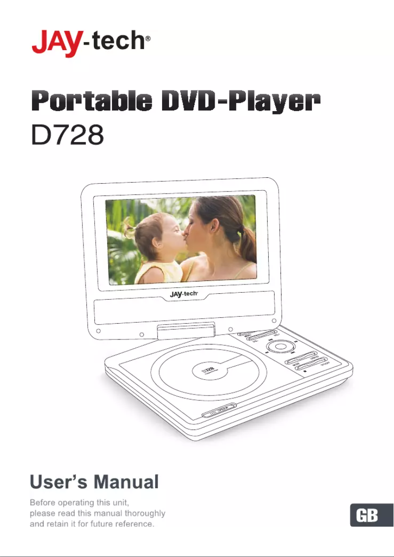 Página 1 del manual Manual de usuario Jay-Tech D728