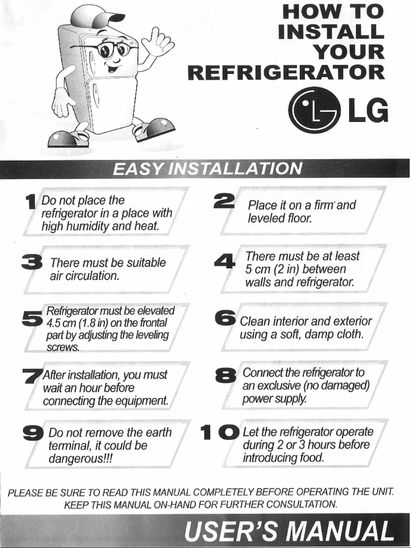 Page 1 de la notice Manuel utilisateur LG GM-T473QC