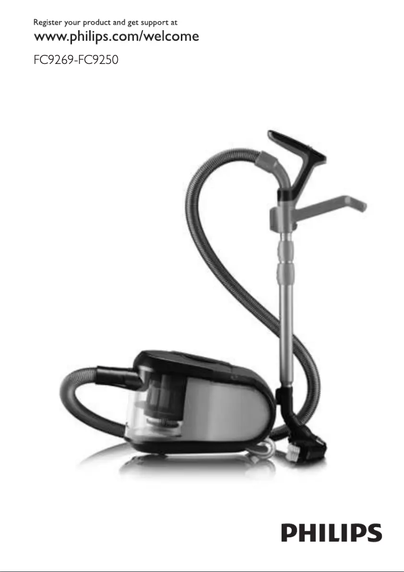 Page n°1 - Manuel utilisateur Philips ErgoFit FC9258