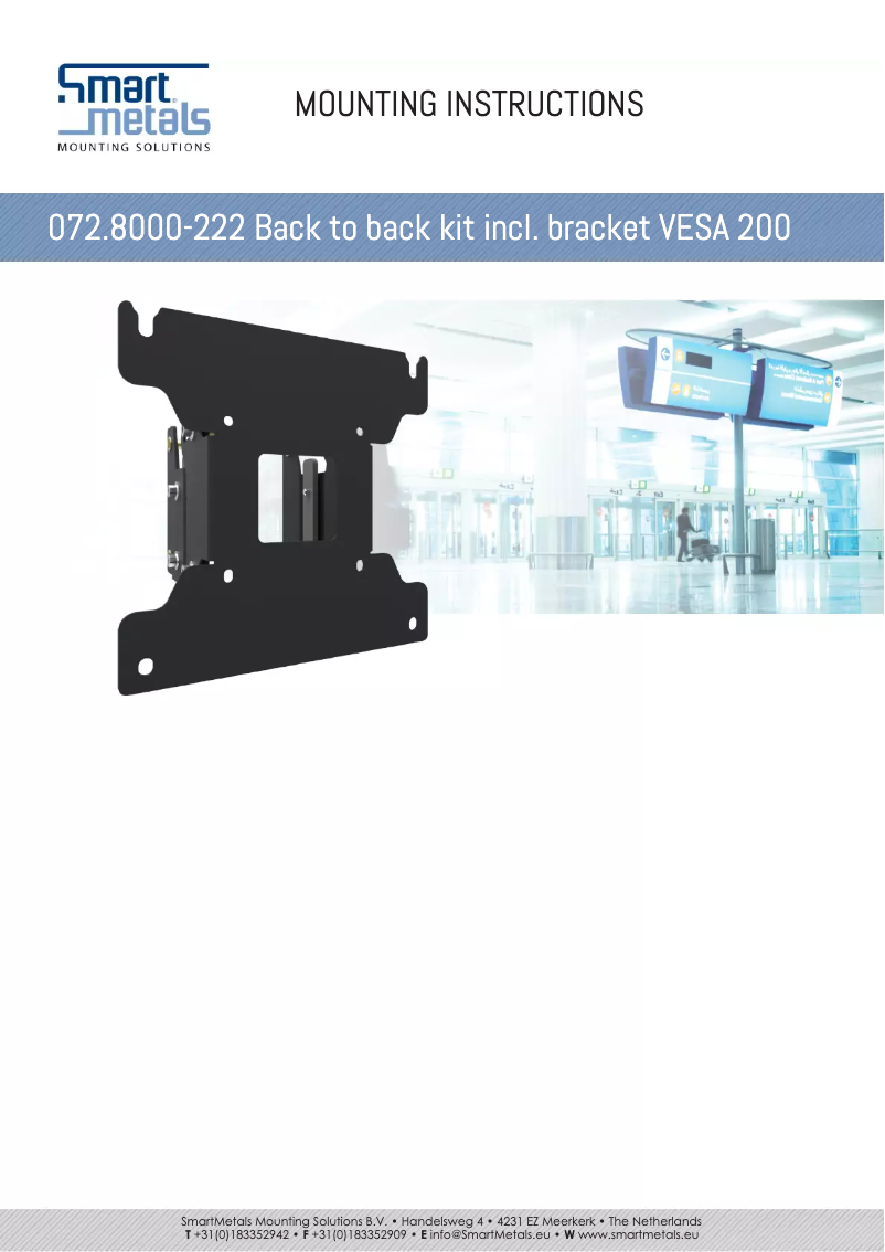 Página 1 del manual Manual de usuario SmartMetals 072.8000-222