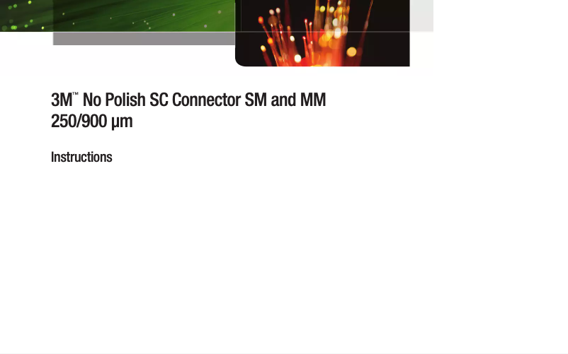 Page 1 de la notice Manuel utilisateur 3M 8865