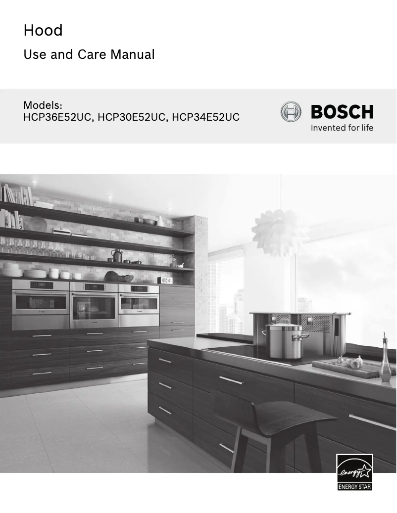 Page 1 de la notice Manuel utilisateur Bosch HCP30E52UC