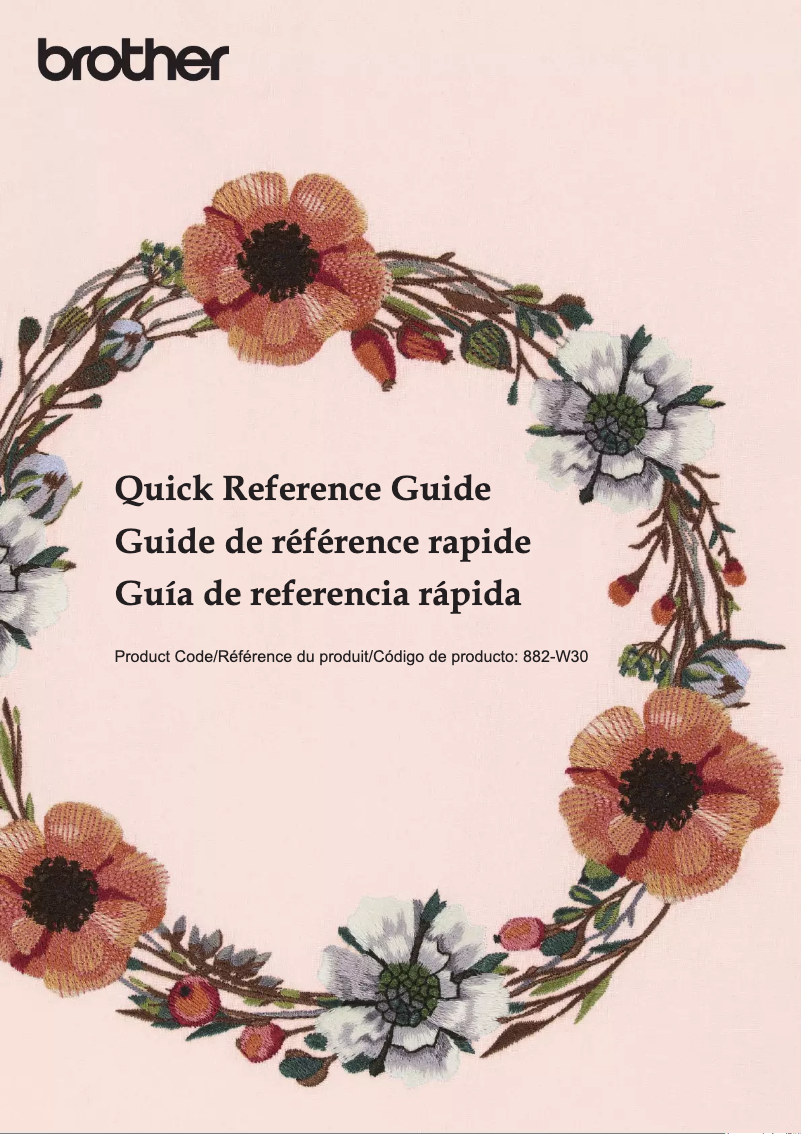 Page 1 de la notice Manuel utilisateur Brother Innov-is XP2