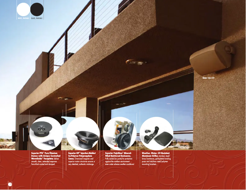 Page 1 of the manual Technical Sheet Paradigm Stylus 370