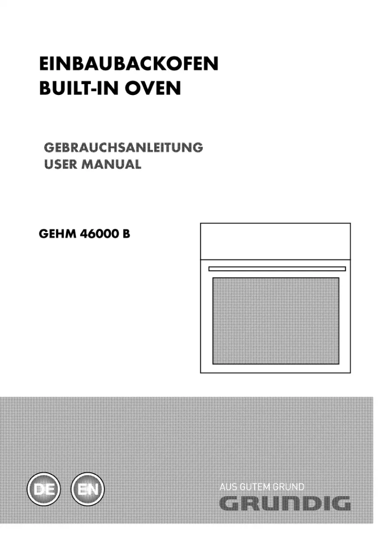 Página 1 del manual Manual de usuario Grundig GEHM 46000 B