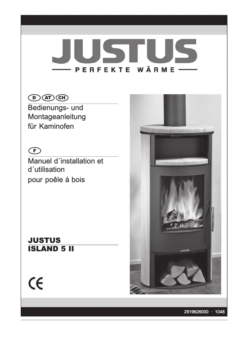 Page 1 of the manual User Manual Justus Island 5