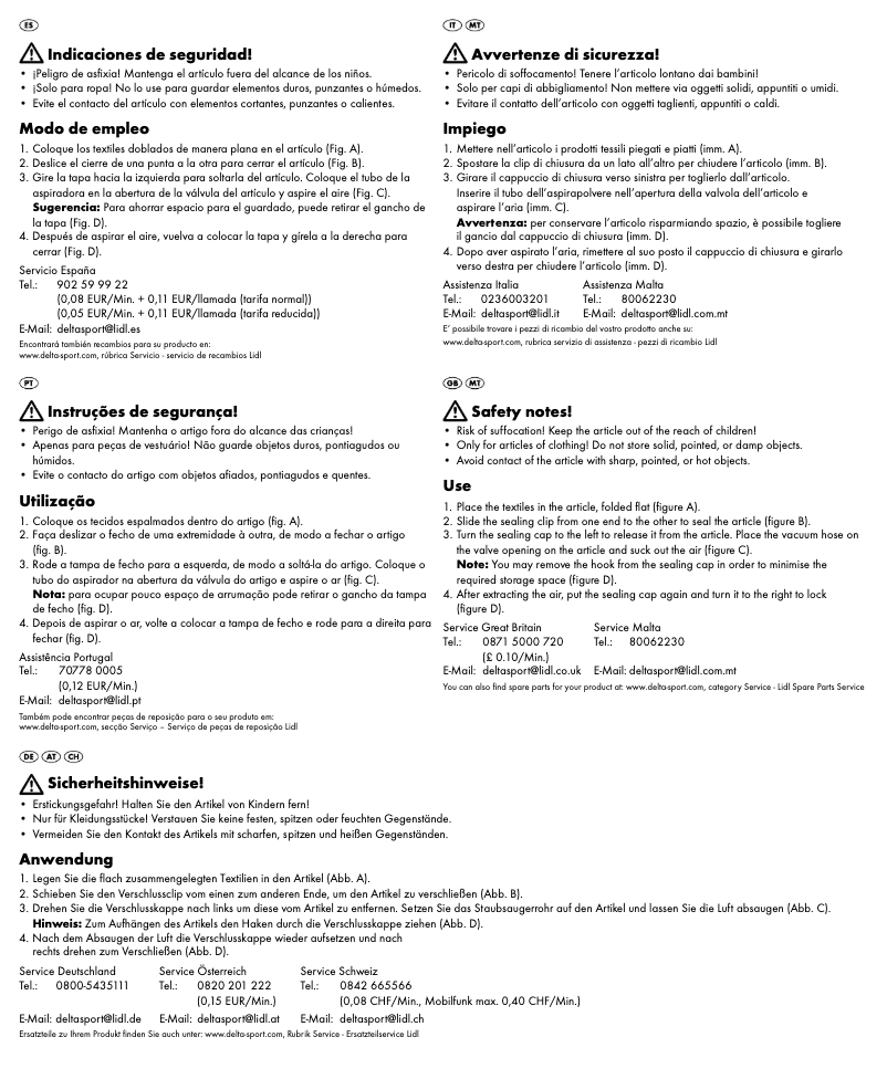Page 1 de la notice Manuel utilisateur Ordex IAN 103473