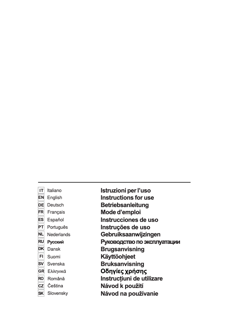 Page 1 de la notice Manuel utilisateur Electrolux BHS56350BA