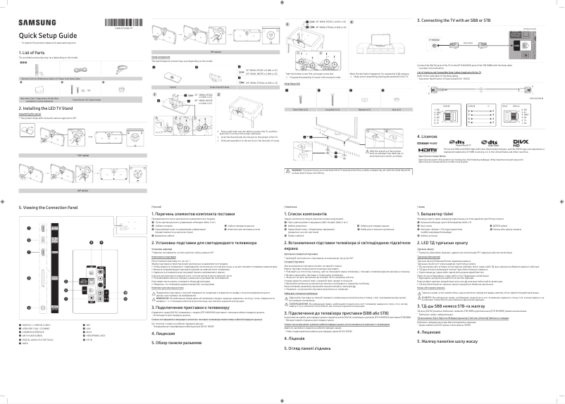 Página 1 del manual Manual de usuario Samsung HG32EE590FK