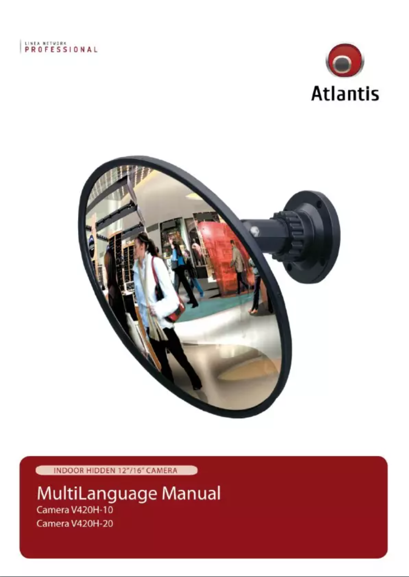 Page 1 de la notice Manuel utilisateur Atlantis Land V420H-10