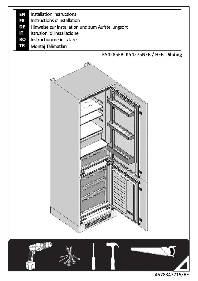 Page 1 de la notice Manuel utilisateur Smeg C8175TNE