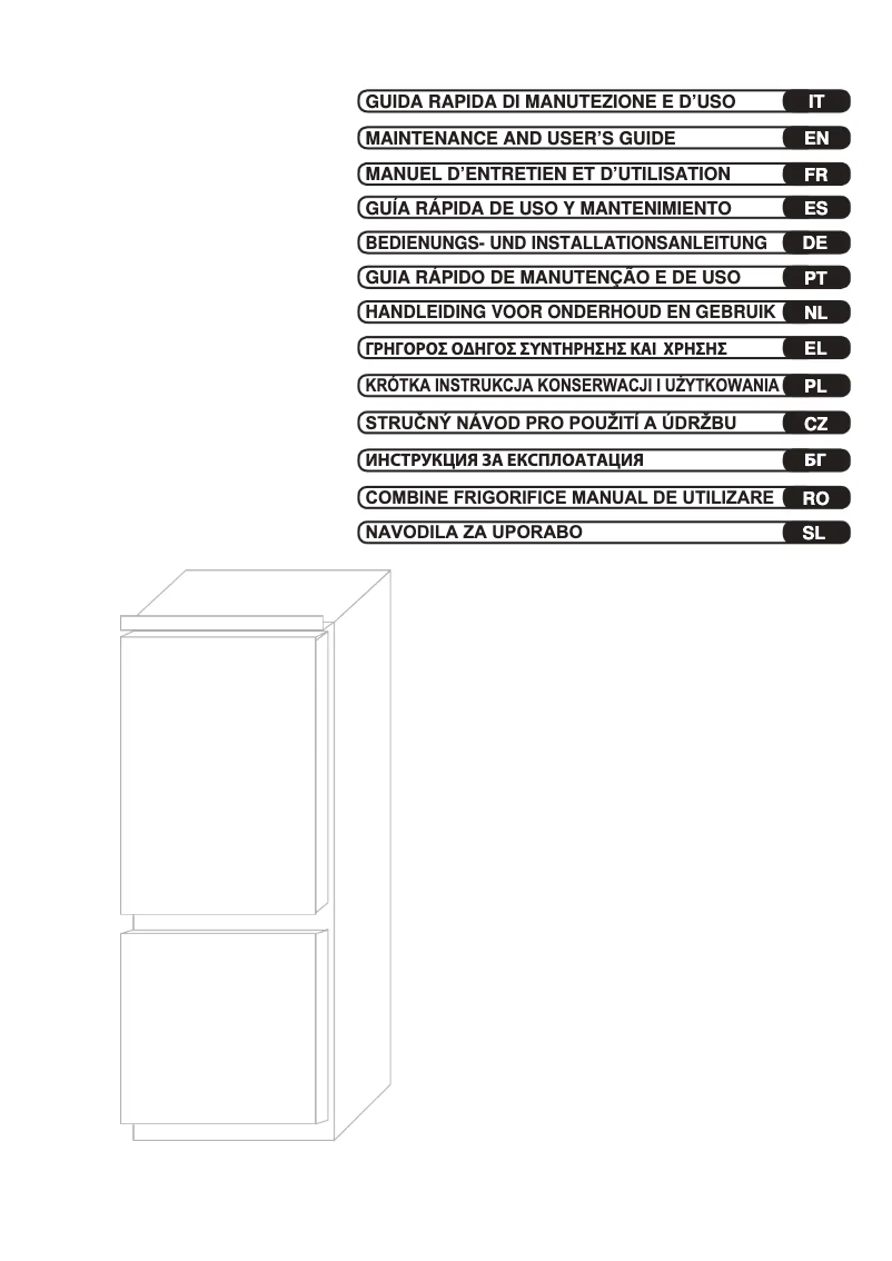 Page 1 de la notice Manuel utilisateur Rosieres BRBS 184 NAB