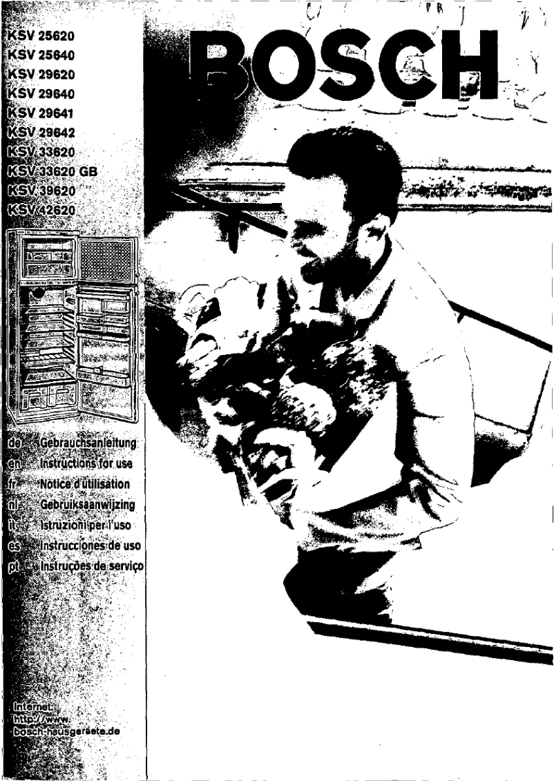 Page 1 de la notice Manuel utilisateur Bosch KSV29642