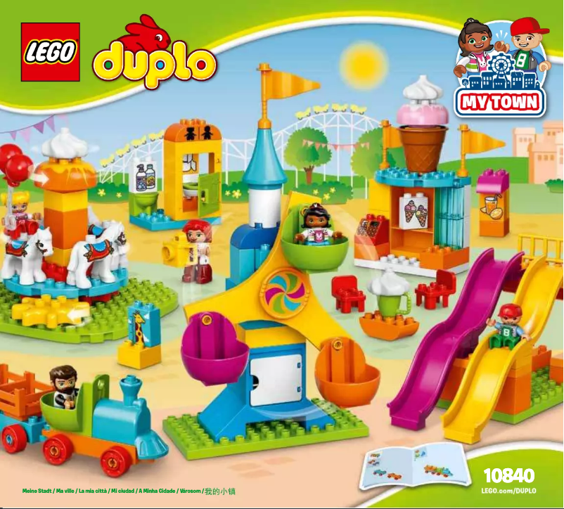 Page 1 de la notice Manuel utilisateur Lego Duplo 10840