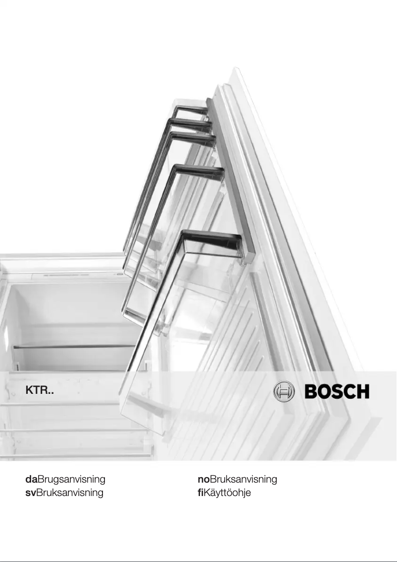 Page 1 of the manual Installation Guide Bosch KTR16AW30