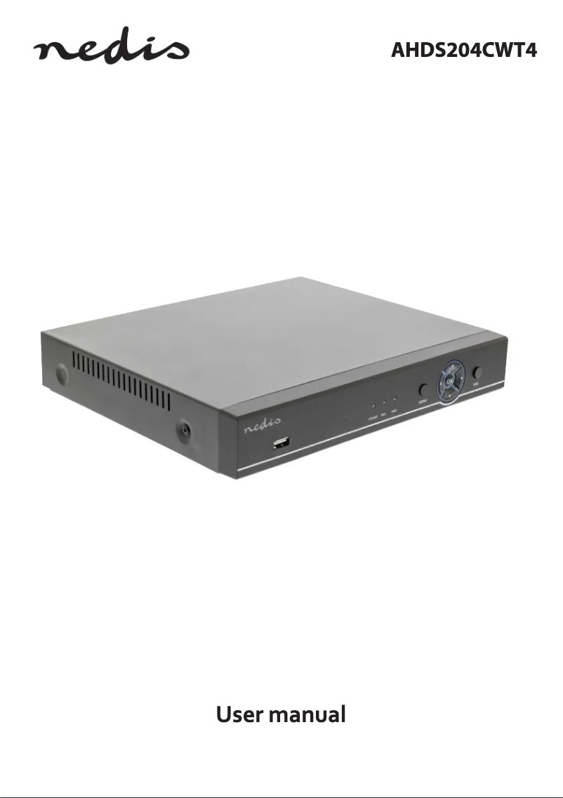 Page 1 de la notice Manuel utilisateur Nedis AHDS204CWT4