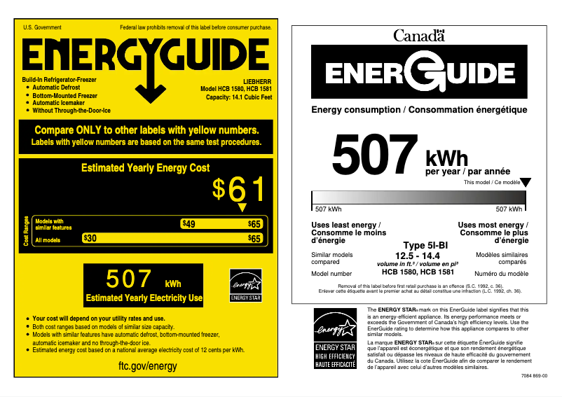 Page 1 de la notice Mode d'emploi Liebherr HCB 1581