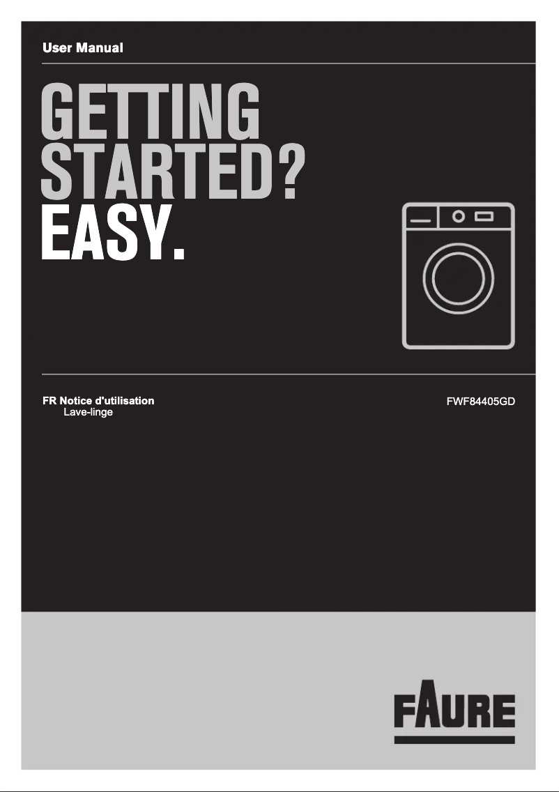 Página 1 del manual Manual de usuario Electrolux FWF84405GD