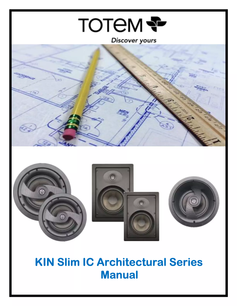 Image de la première page du manuel de l'appareil Acoustics KIN IW 6 Slim