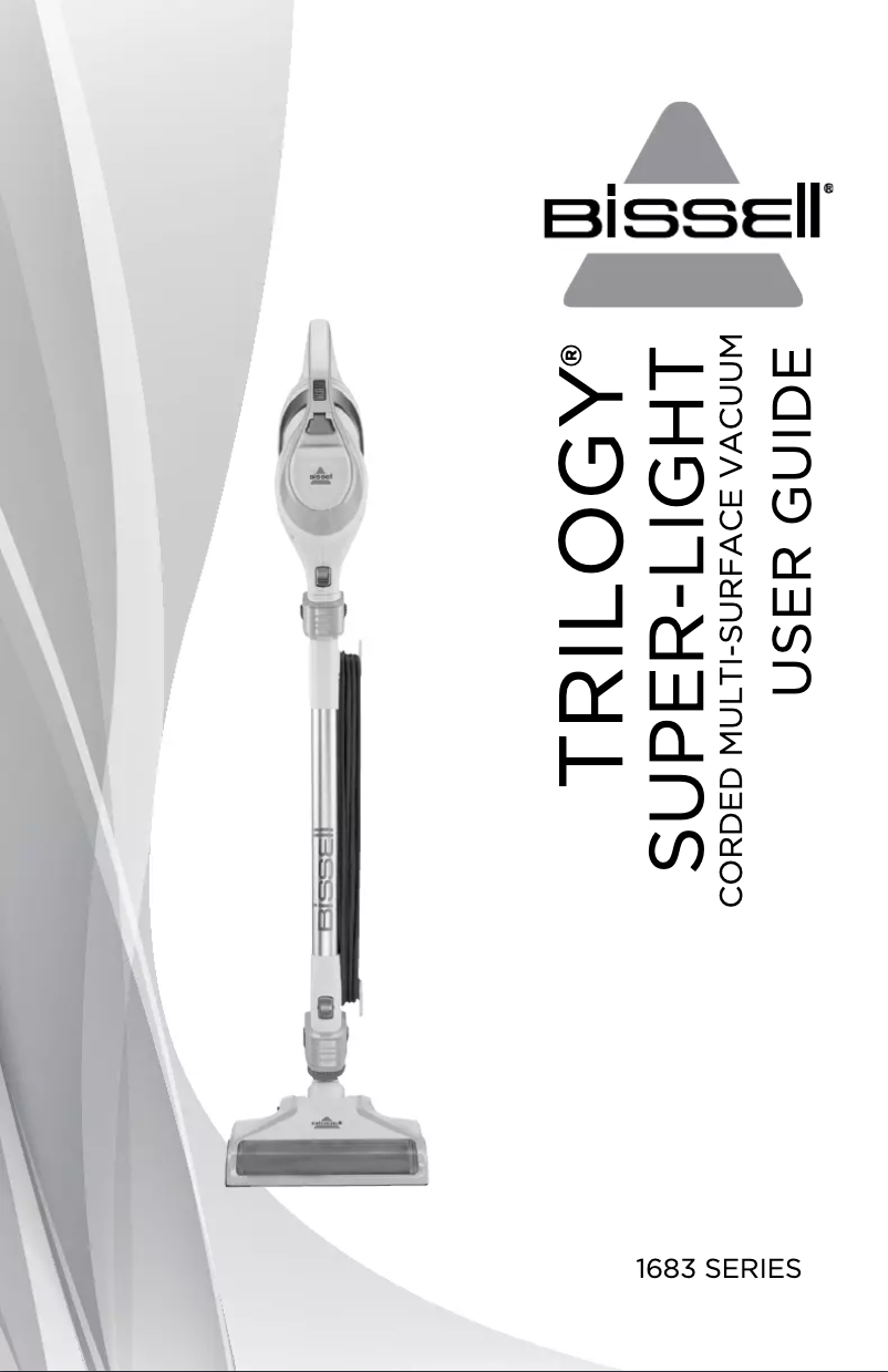 Page 1 de la notice Manuel utilisateur Bissell 1683
