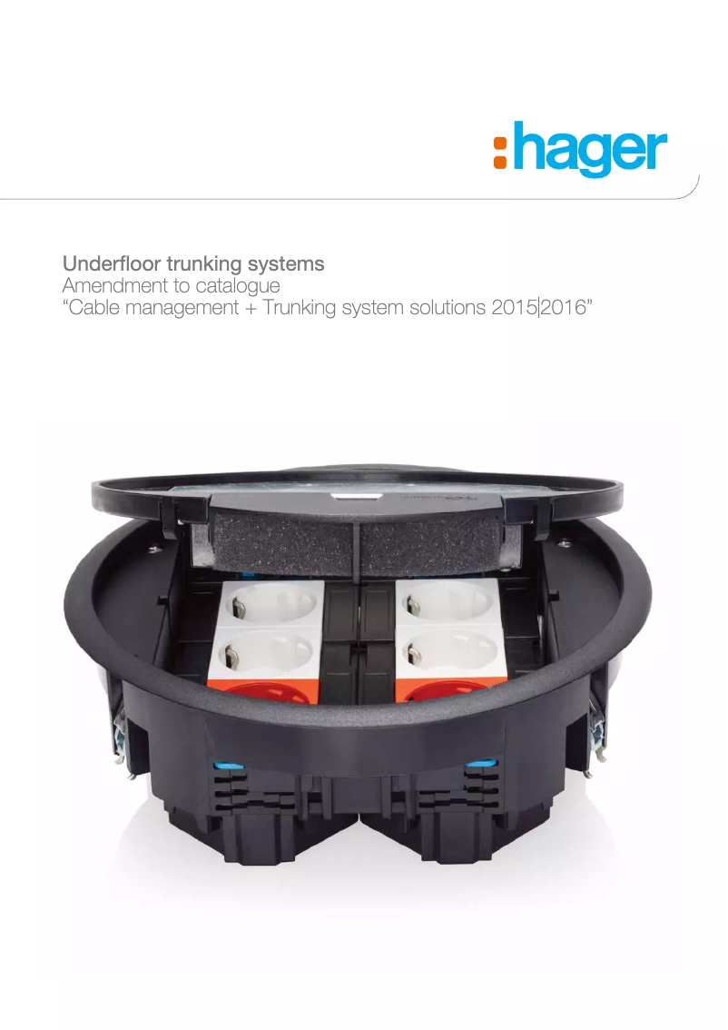 Página 1 del manual Manual de usuario Hager ESR1339010