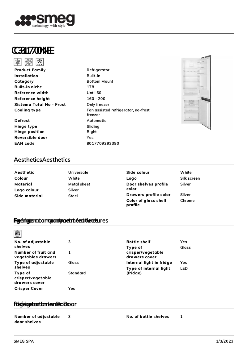 Image de la première page du manuel de l'appareil C3170NE