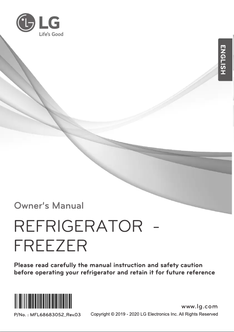 Page 1 of the manual User Manual LG GTB362SHCZD