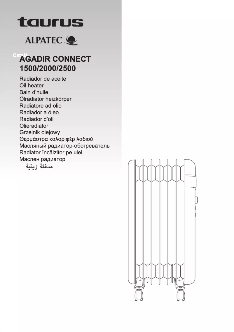 Page 1 of the manual User Manual Taurus Agadir Connect 2000