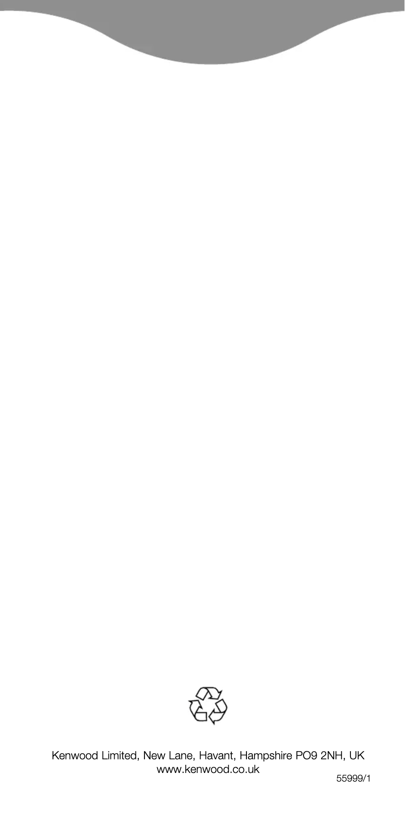 Page 1 de la notice Manuel utilisateur Kenwood SJM510