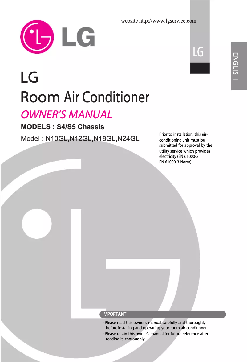 Page 1 of the manual User Manual LG N10NP